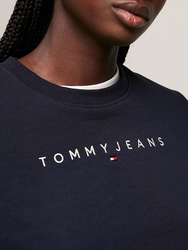 Tommy Jeans dámská černá mikina - XS (BDS)