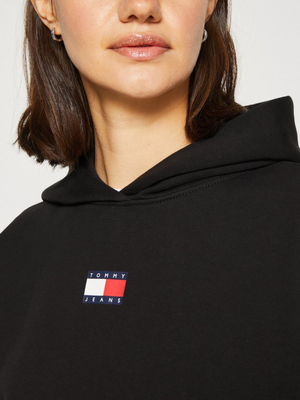 Tommy Jeans dámská černá mikina - S (BDS)