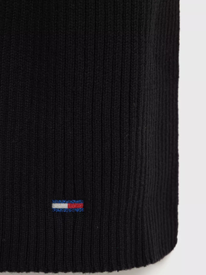 Tommy Jeans dámská černá zimní šála - OS (BDS)