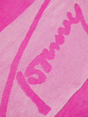 Tommy Jeans dámská růžová zimní šála SCARF - OS (0JV)