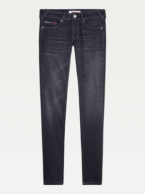 Tommy Jeans dámské černé džíny SOPHIE - 30/30 (1BZ)