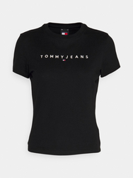 Tommy Jeans dámské černé tričko  - XS (BDS)