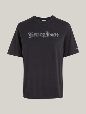 Tommy Jeans dámské černé triko - XS (BDS)