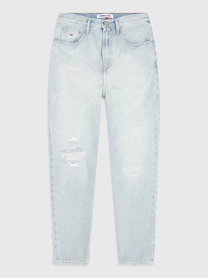 Tommy Jeans dámské světle modré džíny  - 25/30 (1AB)