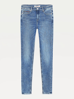 Tommy Jeans dámské světle modré džíny NORA - 25/30 (1A5)