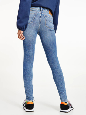 Tommy Jeans dámské světle modré džíny NORA - 25/30 (1A5)