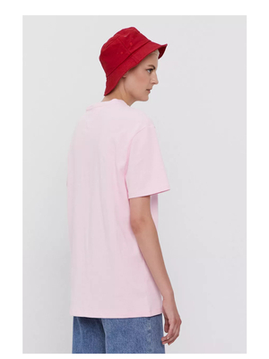 Tommy Jeans dámské světle růžové triko  - XS (TOJ)