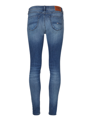 Tommy Jeans dámské tmavě modré džíny SOPHIE  - 30/30 (1BK)