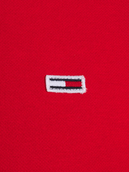 Tommy Jeans pánská červená mikina - M (XNL)
