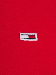 Tommy Jeans pánská červená mikina - XL (XNL)
