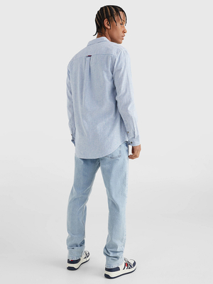 Tommy Jeans pánská pruhovaná košile - L (C22)