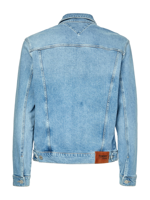 Tommy Jeans pánská světle modrá džínová bunda - M (1AB)