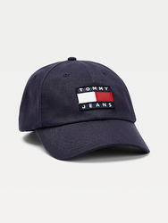 Tommy Jeans pánská tmavě modrá kšiltovka HERITAGE CAP - OS (C87)
