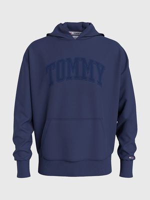 Tommy Jeans pánská tmavě modrá mikina COLLEGE WASH - M (C87)