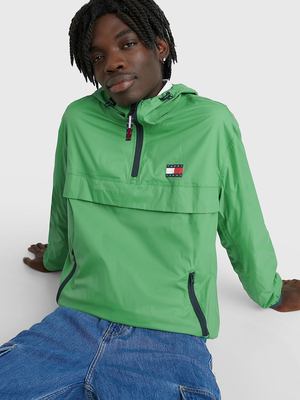 Tommy Jeans pánská zelená bunda - M (LY3)