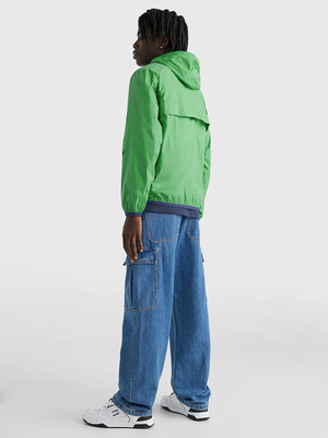 Tommy Jeans pánská zelená bunda - L (LY3)