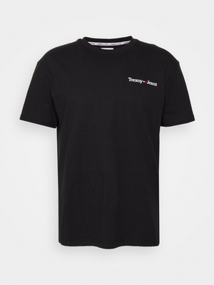 Tommy Jeans pánské černé triko - L (BDS)