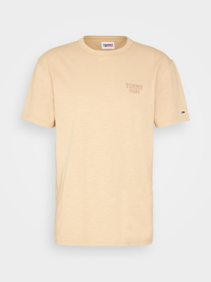 Tommy Jeans pánské béžové triko  - XL (AB4)