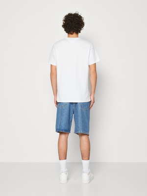 Tommy Jeans pánské bílé triko - L (YBR)
