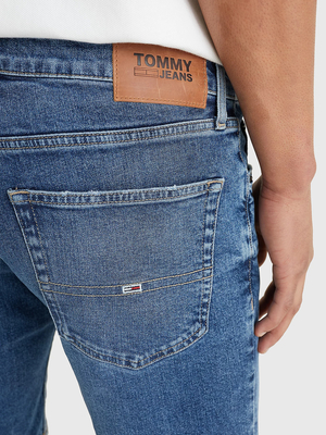 Tommy Jeans pánské modré džínové šortky SCANTON  - 30/NI (1A5)