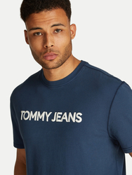 Tommy Jeans pánské modré tričko - L (C1G)