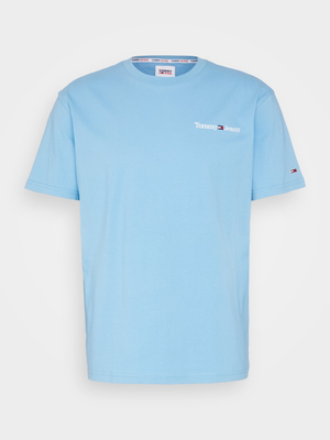 Tommy Jeans pánské modré triko - S (CY7)