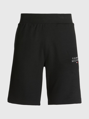 Tommy Jeans pánské černé teplákové šortky - M (BDS)