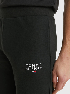Tommy Jeans pánské černé teplákové šortky - M (BDS)