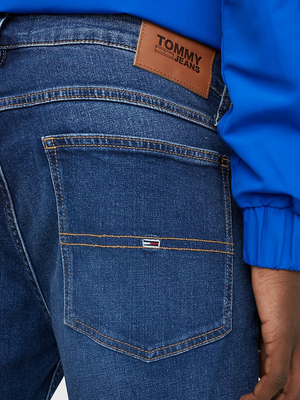Tommy Jeans pánské tmavě modré džínové šortky RONNIE  - 30/NI (1BK)