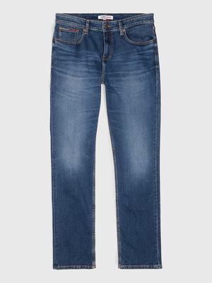 Tommy Jeans pánské tmavě modré džíny RYAN  - 30/32 (1BK)