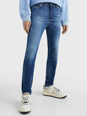 Tommy Jeans pánské modré džíny SCANTON  - 36/32 (1BJ)