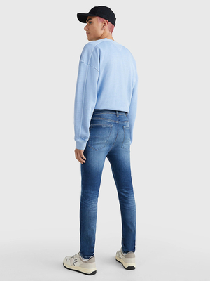 Tommy Jeans pánské modré džíny SCANTON  - 36/32 (1BJ)