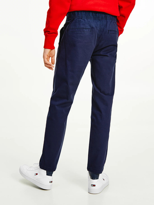 Tommy Jeans pánské tmavě modré kalhoty - L/R (C87)