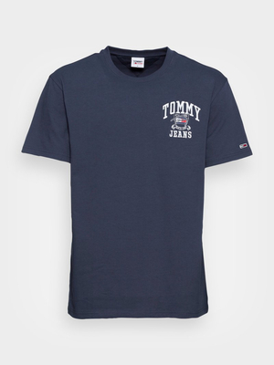 Tommy Jeans pánské tmavě modré triko HOMESPUN COLLEGE  - S (C87)