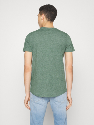 Tommy Jeans pánské tmavě zelené triko - XXL (L2M)