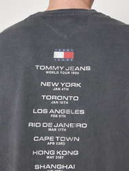 Tommy Jeans pánské šedé triko VINTAGE TIGER  - S (PUB)