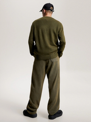 Tommy Jeans pánský khaki svetr - L (MR1)