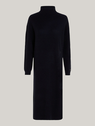 Tommy Hilfiger dámské černé vlněné šaty - XL/R (BDS)