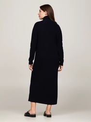 Tommy Hilfiger dámské černé vlněné šaty - XL/R (BDS)
