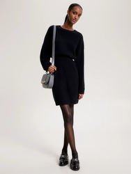 Tommy Hilfiger dámské černé úpletové šaty - XS/R (BDS)