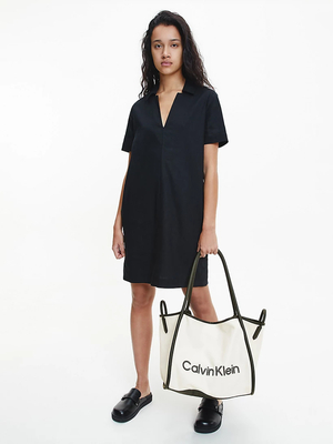 Calvin Klein dámská béžová taška - OS (VHB)