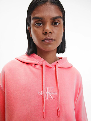 Calvin Klein dámská růžová mikina - S (THI)