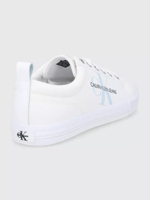 Calvin Klein pánské bílé tenisky - 43 (0K4)