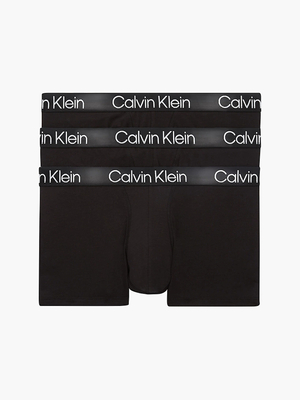 Calvin Klein pánské černé boxerky 3 pack - S (7V1)