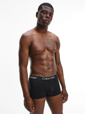 Calvin Klein pánské černé boxerky 3 pack - L (7V1)