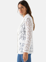Salsa jeans dámské bílé sako  - M (010)