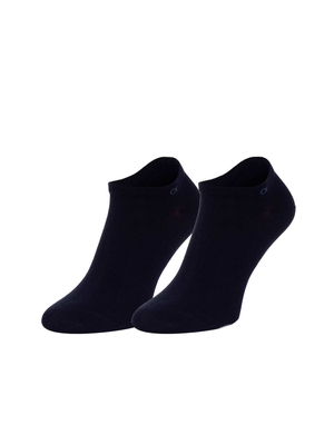 Calvin Klein pánské modré ponožky 2 pack - 39 (003)