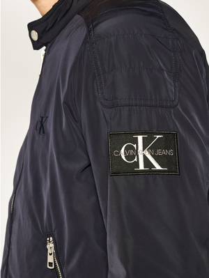 Calvin Klein pánská tmavě modrá bunda - S (CHW)