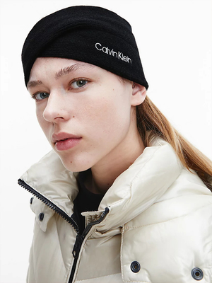 Calvin Klein dámská černá čelenka - OS (BAX)