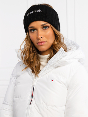 Calvin Klein dámská černá čelenka - OS (BAX)